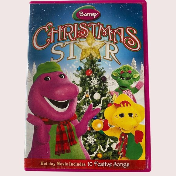 Barney the dinosaur Other - Barney & Friends: Christmas Star  Movie DVD Christmas Songs